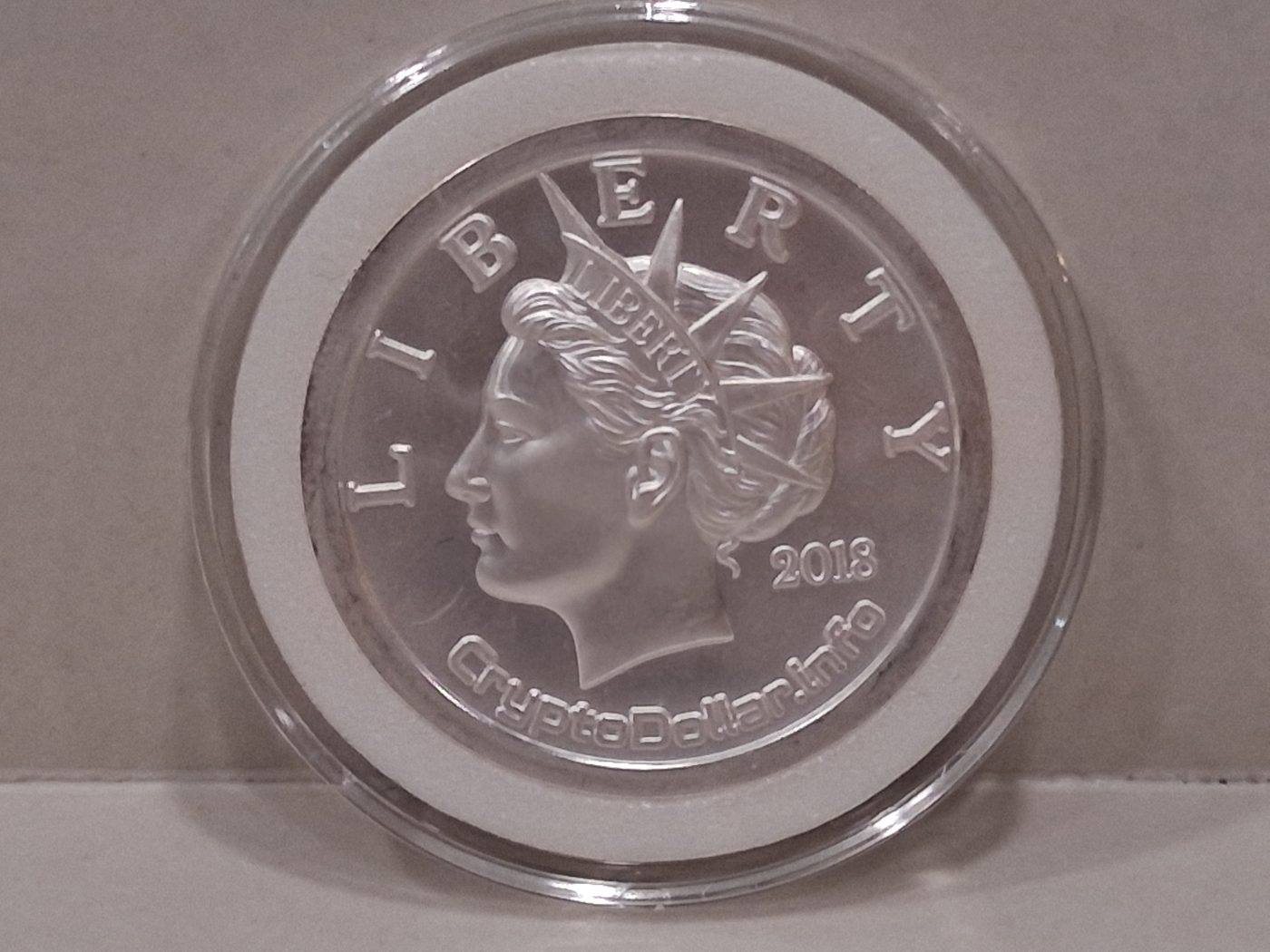 1 oz .999 Bitcoin Specie — SATIN